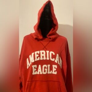American Eagle Red Hoodie
